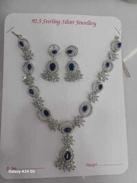 Ladies Silver Necklace