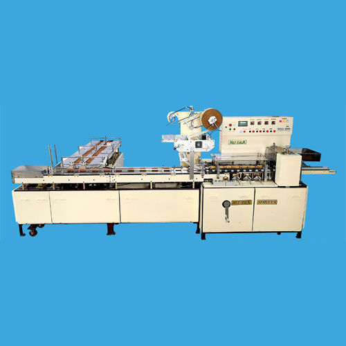 Automatic Cream Biscuits Packing Machine With One And Two Servo Motors