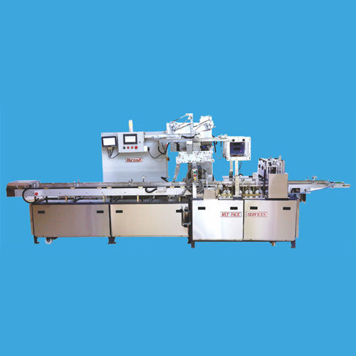 Tray Packing Machine With Three Serov Motor