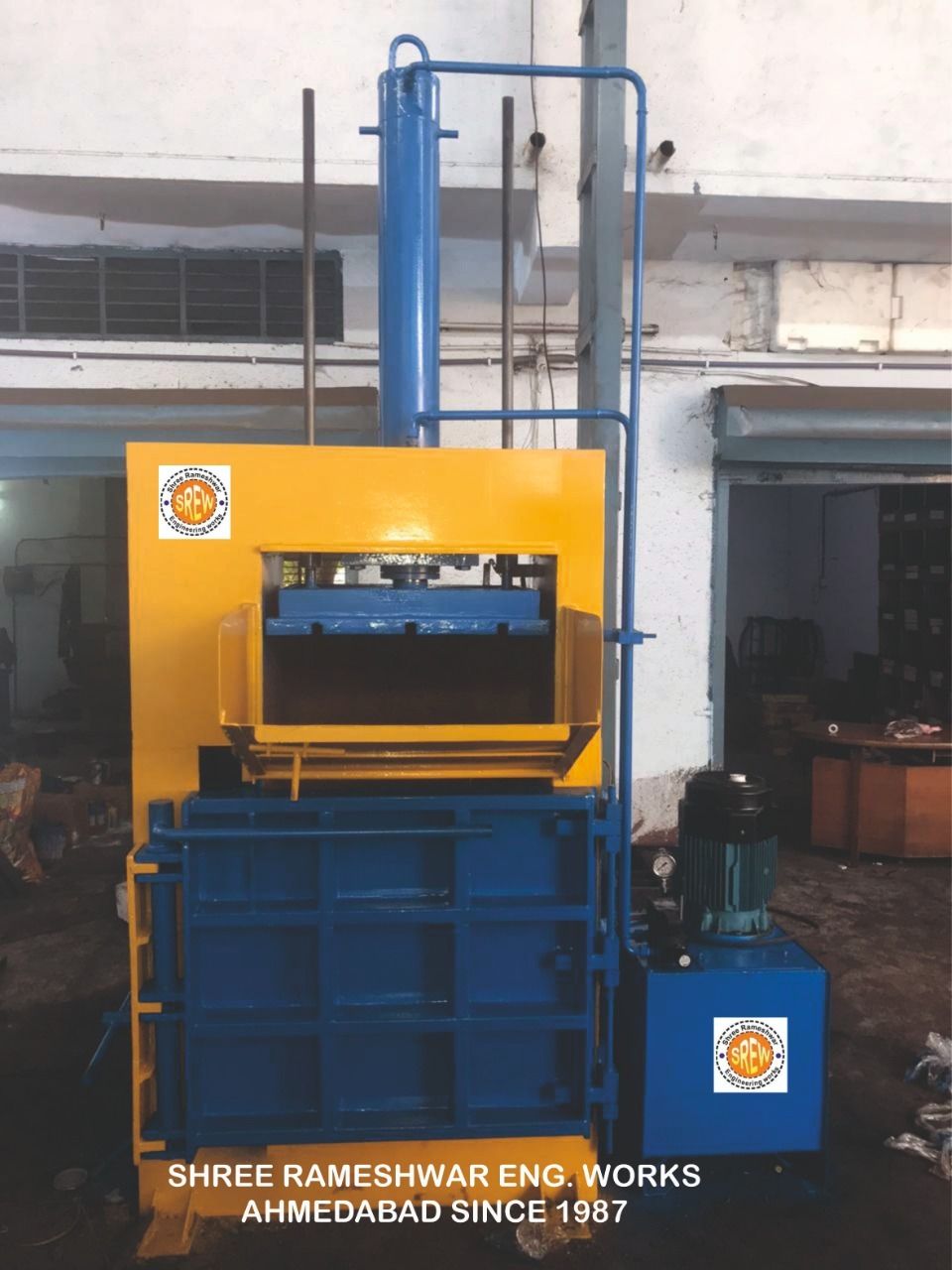 Urban Waste Baler Machine