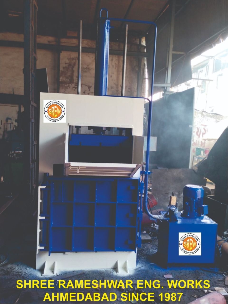 Urban Waste Baler Machine