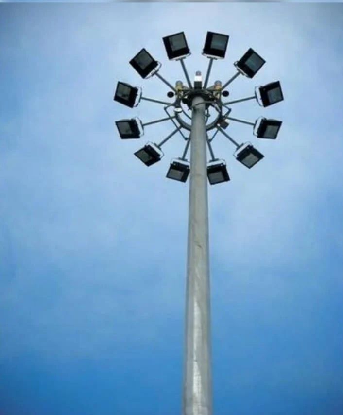 High Mast Lighting Pole - Color: As Per Requirement