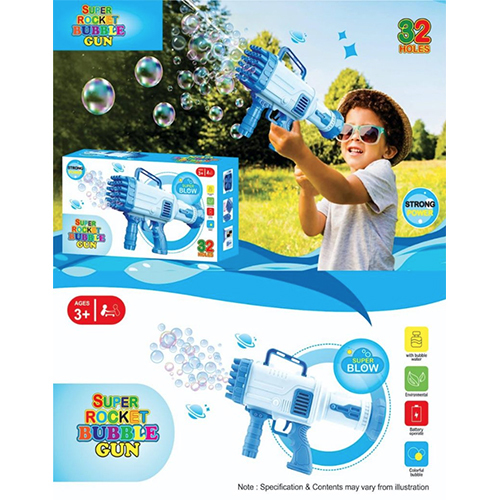 ROCKETBUBBLE GUN (VIDEO)