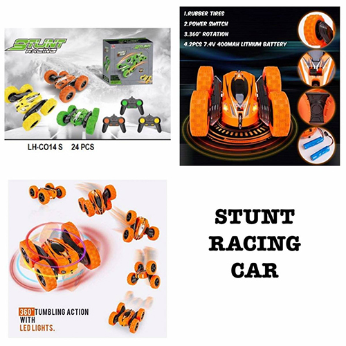 STUNT RACING CAR (VIDEO)