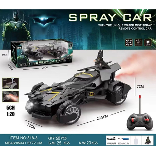 BATMAN SPRAY CAR (VIDEO)
