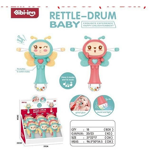 RATTLE DRUM BABY BOX