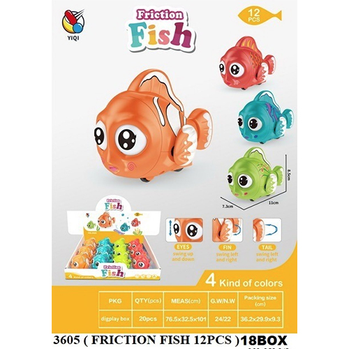 FRICTION FISH