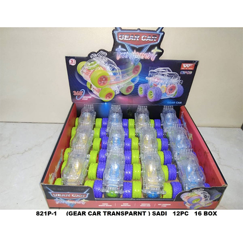 GEAR CAR TRANSPARENT