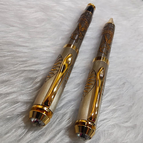 Golden Shri Ram Janambhoomi Pen