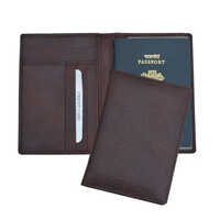 Leather Passport Holder - Standard Size, Modern Design | Premium Leather, Multiple Color Options Available
