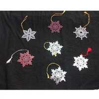 Christmas Tree Ornaments - Mdf Material, 3'' Inch Size, Golden Color, Tree Shaped Design | Eco-friendly Metal Feature, Customizable Set