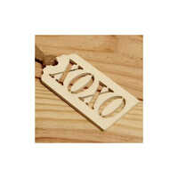 Wooden Gift Tag - Basswood 2x3 Inches, Natural Color, 3mm Thickness | Unfinished For Personalized Messaging And Branding