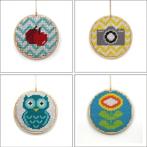Cloths Cross Stitch Tag