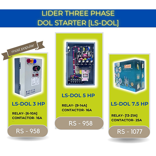 LS-DOL 3 HP Dol Starter