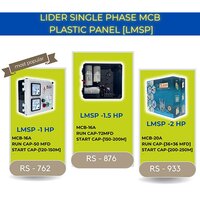 LMSP 1.5 HP MCB Plastic Panel