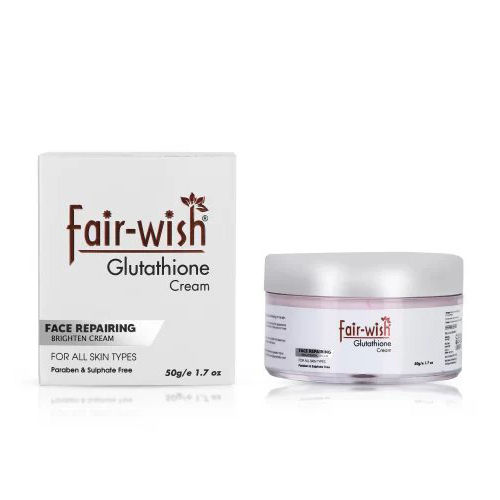 50 Mg Fair Wish Glutathione Cream Ingredients: Minerals