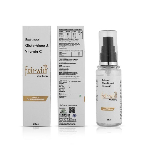 50 ML Fairwish Reduced Glutathione And Vitamin C Oral Spray