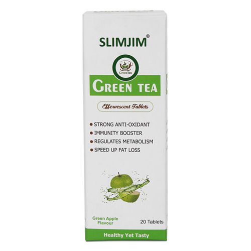 Slimjim Green Tea Effervescent Tablets