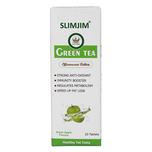 Slimjim Green Tea Effervescent Tablets