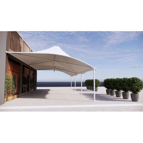 Different Available Entrance Canopy Tensile Membrane Structure