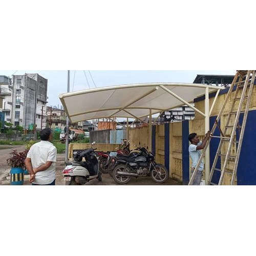 Mild Steel Parking Shed - Color: As Per Requirement