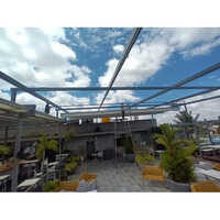 Ms Retractable Roof - Color: As Per Requirement