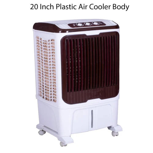 Finish High Durability 20 Inch Plastic Floor Standing Air Cooler Body