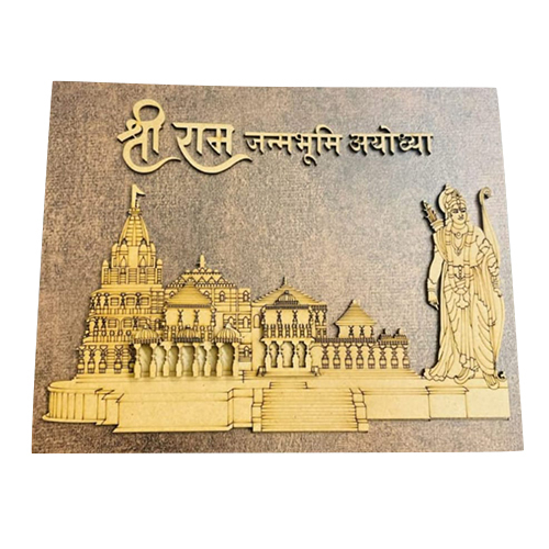 Laser Cut Ram Mandir Model