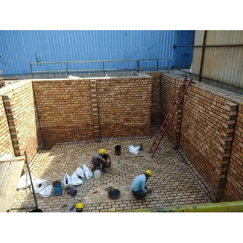 Acid Proof Brick Tank Lining Service