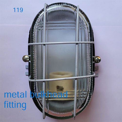 Silver Metal Bulkhead Fitiing