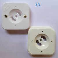 Pvc Square Box - White Color | Designed For Electronic Appliance Applications, Durable Structure For Reliable Usage