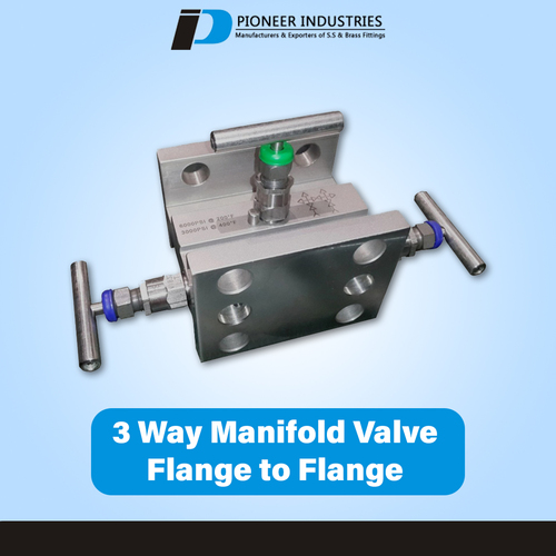 3 Way Manifolds Valves flange to flange