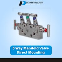5 Way Manifold Valve Direct Mounting