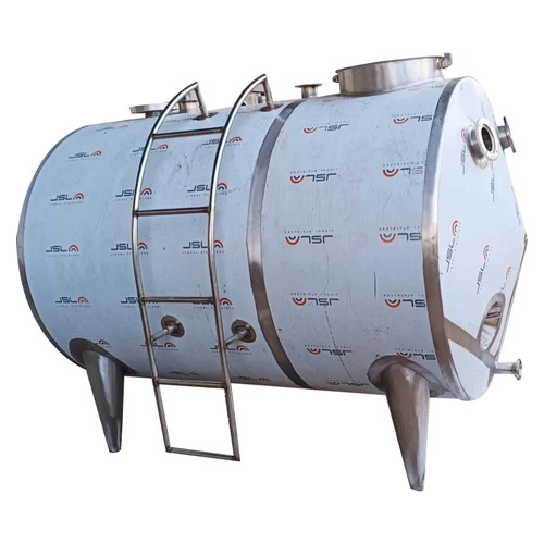 Horizontal Milk Insulated Tank