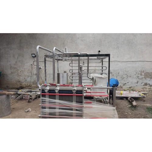 Skid Mounted Milk Pasteurizer Plant Industrial