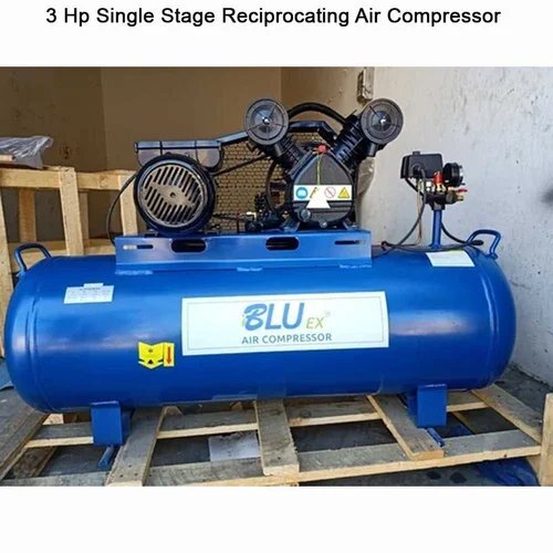 BEI - 1259 - 3 HP Single Stage Reciprocating Air Compressor
