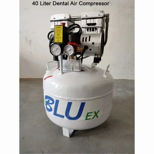 White Bei 1093 - 0.75Hp - 40 Liter - Dental Air Compressor