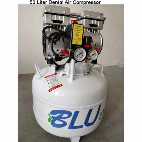 White Bei 1063 - 1.5 Hp 50 Liter Dental Air Compressor