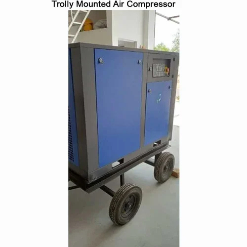 Blue Bei 60Hp Trmd - Trolly Mounted Air Compressor