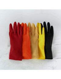 Signature Basic Short Sleeves Household Rubber Gloves