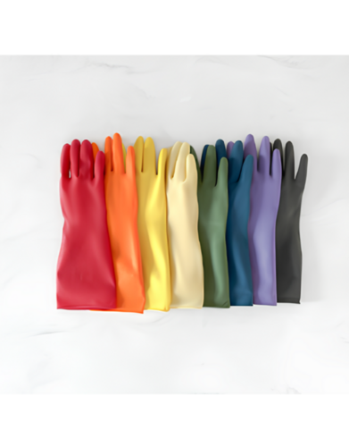 Signature Basic Long Sleeves Household Rubber Gloves
