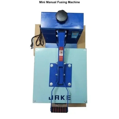 Blue Mini Manual Fusing Machine