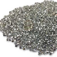Silver Hot Fix Jarakan Rhinestone - Crystallized Glass Stone, 6ss Cube Size | Polished Sandstone With Luxurious Surface Treatment