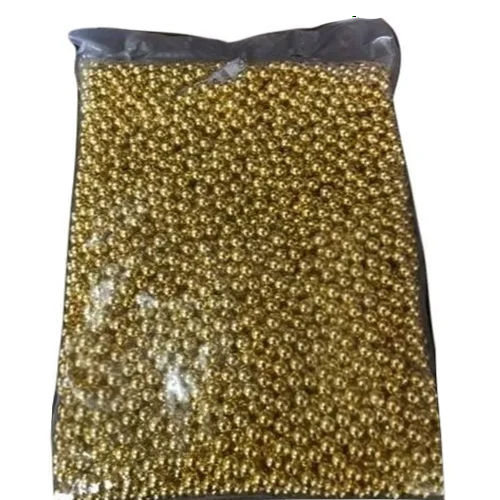 Round Golden Pearl Stone Pearls Size: 25 Kg