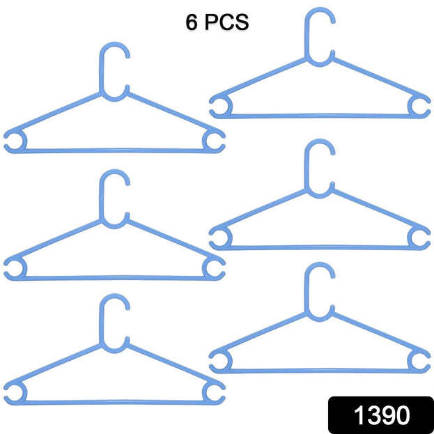 PLASTIC CLOTHES HANGER (1390)