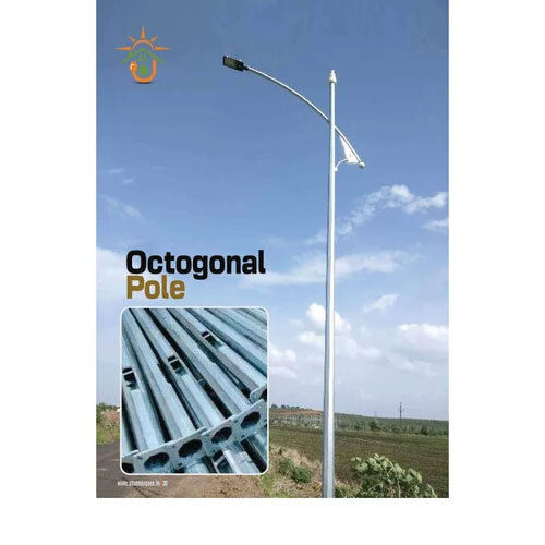 Single Arm Octagonal Pole