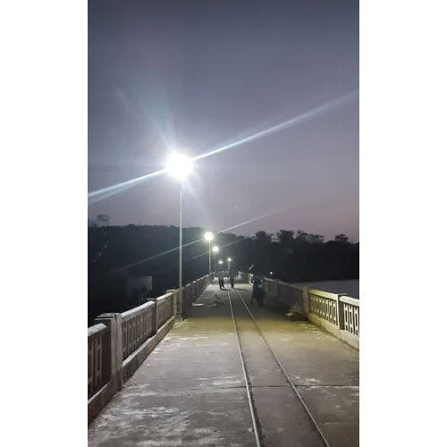 Solar Street Light And Pole