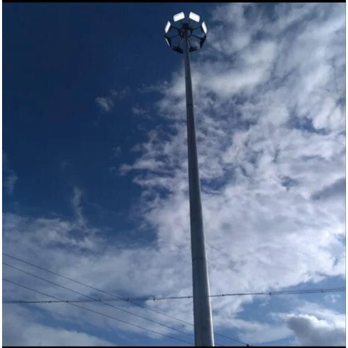 Bajaj Lighting Poles - Color: Silver