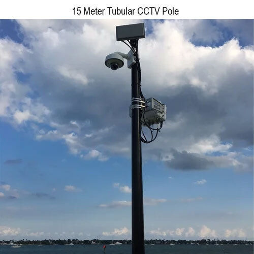 Tubular CCTV Pole