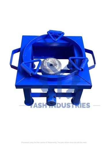 10 x 10 x 6 Mild Steel Pipe Ringkada Gas Stove/Gas Bhatti/Gas Chula